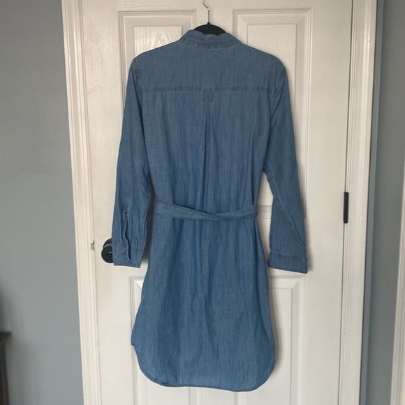 Chambray shirt dress - Picture 3 of 3